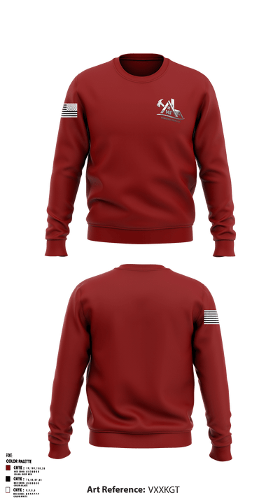 MF CONSTRUCTION LLC 97041340 Crew Neck Sweatshirt - 1