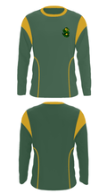 Greenwood High School Golf 12924771 Long Sleeve Performance Shirt - 4