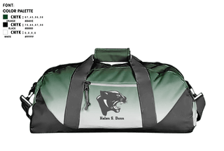 Duffle Bag, Helen S Dunn Middle School, Spirit Store, Teamtime, Team time, sublimation, custom sports apparel, team uniforms, spirit wear, spiritwear, sports uniforms, custom shirts, team store, custom team store, fundraiser sports, apparel fundraiser
