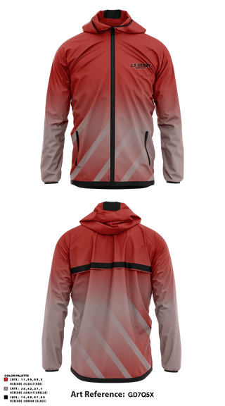 Windbreaker, U S Grant High School Soccer, Men's Soccer, Teamtime, Team time, sublimation, custom sports apparel, team uniforms, spirit wear, spiritwear, sports uniforms, custom shirts, team store, custom team store, fundraiser sports, apparel fundraiser