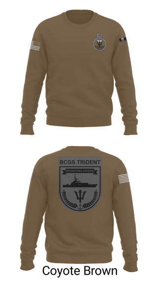 Crew Neck Sweatshirt, , Coast Guard, Teamtime, Team time, sublimation, custom sports apparel, team uniforms, spirit wear, spiritwear, sports uniforms, custom shirts, team store, custom team store, fundraiser sports, apparel fundraiser
