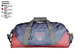 Duffle Bag, USA Softball of NH, Softball, Teamtime, Team time, sublimation, custom sports apparel, team uniforms, spirit wear, spiritwear, sports uniforms, custom shirts, team store, custom team store, fundraiser sports, apparel fundraiser