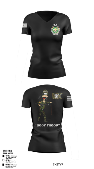 Women's Short Sleeve Vneck Shirt, , Army, Teamtime, Team time, sublimation, custom sports apparel, team uniforms, spirit wear, spiritwear, sports uniforms, custom shirts, team store, custom team store, fundraiser sports, apparel fundraiser