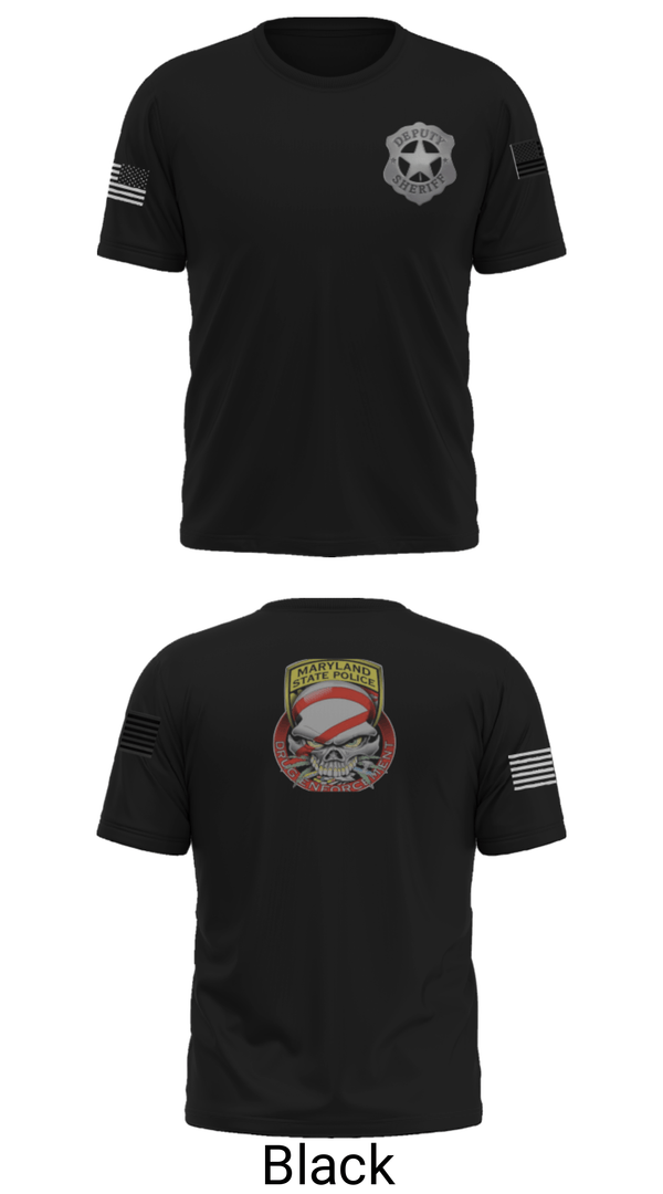 Short Sleeve Performance Shirt, , Police, Teamtime, Team time, sublimation, custom sports apparel, team uniforms, spirit wear, spiritwear, sports uniforms, custom shirts, team store, custom team store, fundraiser sports, apparel fundraiser