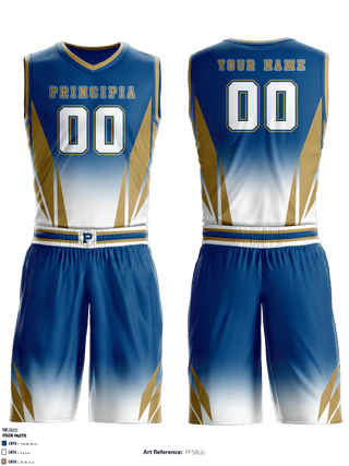 Womens Basketball Jersey, Principia College Basketball, Women's Basketball, Teamtime, Team time, sublimation, custom sports apparel, team uniforms, spirit wear, spiritwear, sports uniforms, custom shirts, team store, custom team store, fundraiser sports, apparel fundraiser