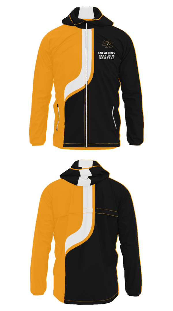 Windbreaker, Saint Anthony'S High School Basketball, Women's Basketball, Teamtime, Team time, sublimation, custom sports apparel, team uniforms, spirit wear, spiritwear, sports uniforms, custom shirts, team store, custom team store, fundraiser sports, apparel fundraiser