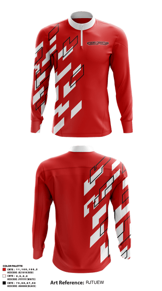 Quarter Zip Jacket, Athens Christian Preparatory Academy, Spirit Store, Teamtime, Team time, sublimation, custom sports apparel, team uniforms, spirit wear, spiritwear, sports uniforms, custom shirts, team store, custom team store, fundraiser sports, apparel fundraiser