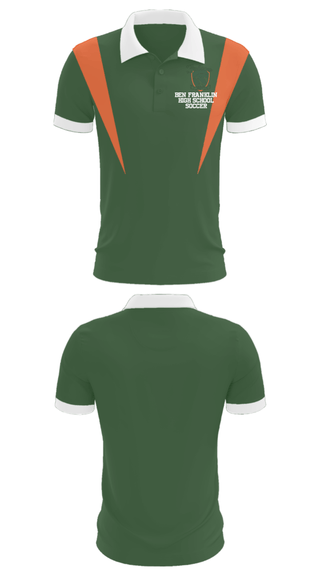 Short Sleeve Performance Polo, Ben Franklin High School Soccer, Men's Soccer, Teamtime, Team time, sublimation, custom sports apparel, team uniforms, spirit wear, spiritwear, sports uniforms, custom shirts, team store, custom team store, fundraiser sports, apparel fundraiser