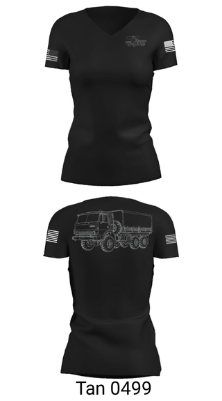 Women's Short Sleeve Vneck Shirt, , Army, Teamtime, Team time, sublimation, custom sports apparel, team uniforms, spirit wear, spiritwear, sports uniforms, custom shirts, team store, custom team store, fundraiser sports, apparel fundraiser
