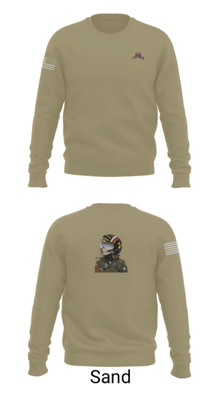 Crew Neck Sweatshirt, , Army, Teamtime, Team time, sublimation, custom sports apparel, team uniforms, spirit wear, spiritwear, sports uniforms, custom shirts, team store, custom team store, fundraiser sports, apparel fundraiser