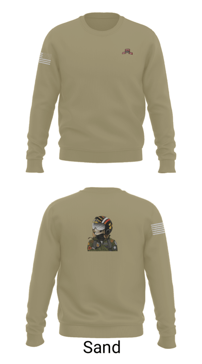 B Co., 326 BEB, 1 BCT, 101st ABN DIV (AASLT) 89125861 Crew Neck Sweatshirt - 12