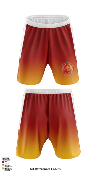 Rock University High School 20640529 Athletic Shorts With Pockets - 22