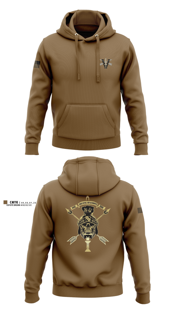 Hoodie, HHC, GSB, 5SFG, Army, Teamtime, Team time, sublimation, custom sports apparel, team uniforms, spirit wear, spiritwear, sports uniforms, custom shirts, team store, custom team store, fundraiser sports, apparel fundraiser