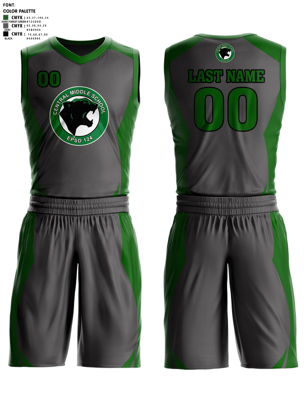 Basketball Uniform, CMS Basketball, Men's Basketball, Teamtime, Team time, sublimation, custom sports apparel, team uniforms, spirit wear, spiritwear, sports uniforms, custom shirts, team store, custom team store, fundraiser sports, apparel fundraiser