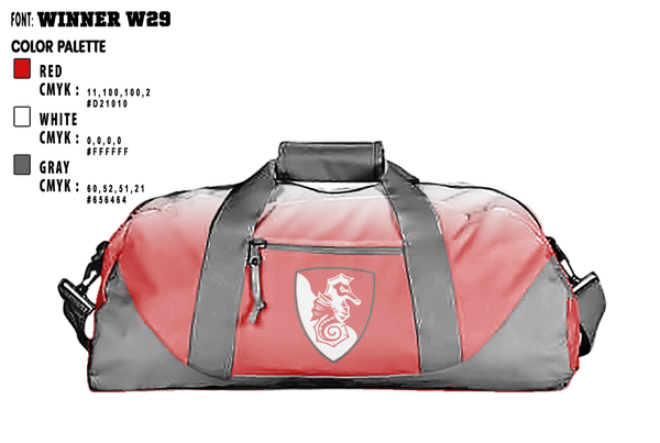 Duffle Bag, The Fighting 36th, E-Sports, Teamtime, Team time, sublimation, custom sports apparel, team uniforms, spirit wear, spiritwear, sports uniforms, custom shirts, team store, custom team store, fundraiser sports, apparel fundraiser