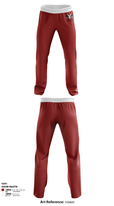 Faith Academy Cross Country 38830015 Sweatpants - 1