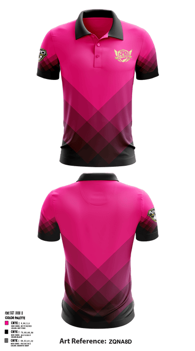 DA HEAT FC 42627716 Short Sleeve Performance Polo - 4