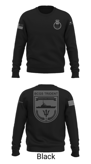 Crew Neck Sweatshirt, , Coast Guard, Teamtime, Team time, sublimation, custom sports apparel, team uniforms, spirit wear, spiritwear, sports uniforms, custom shirts, team store, custom team store, fundraiser sports, apparel fundraiser