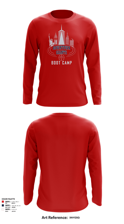 DTG Basketball 38220233 Long Sleeve Performance Shirt - 7
