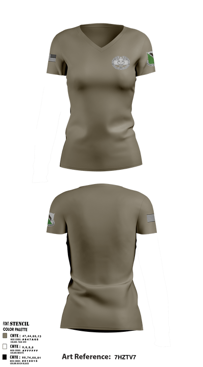 Medic 90130615 Women's Short Sleeve V-neck Shirt - 1