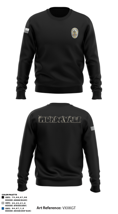 Maryvale Precinct 64767357 Crew Neck Sweatshirt - 1