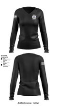 1st Platoon Cobras 66141258 Women's Long Sleeve V-neck Shirt - 1