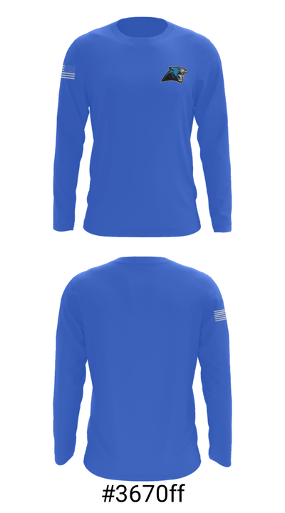 Washington County High School Basketball 52646337 Long Sleeve Performance Shirt - 18