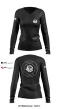 449th 84636550 Women's Long Sleeve V-neck Shirt - 1