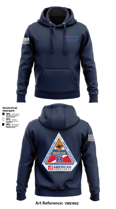 American Ambulance Rescue 49557589 Hoodie - 3