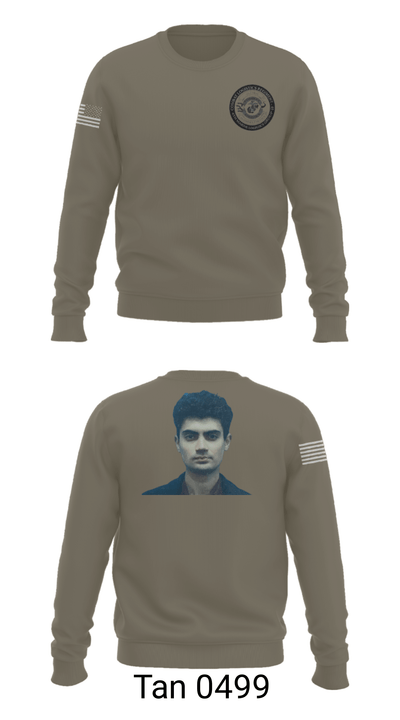 Combat Logistics Regiment 45 33535519 Crew Neck Sweatshirt - 11