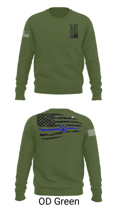 K-9 Crew 23249589 Crew Neck Sweatshirt - 10