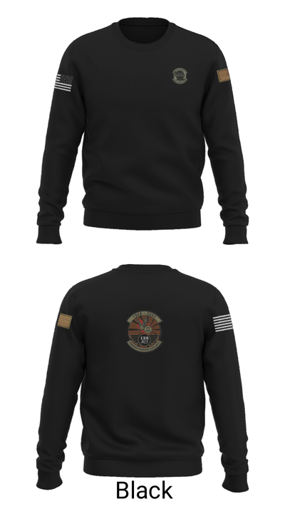 128th Air Control Squadron 4875965 Crew Neck Sweatshirt - 9