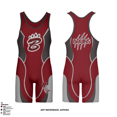 BRUINS 11427770 Wrestling Singlet - 15