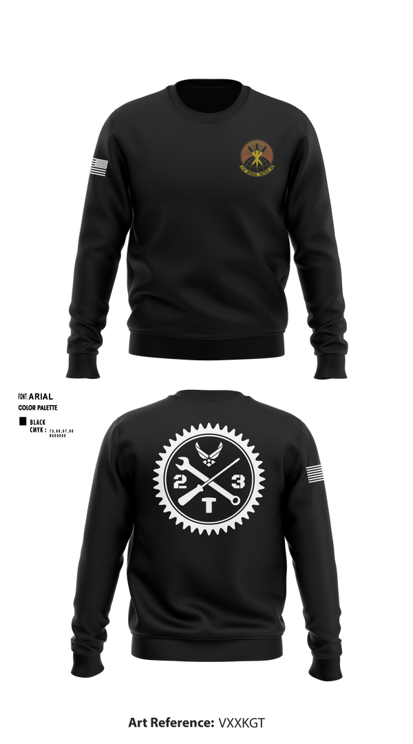 Crew Neck Sweatshirt, 21 STS, Air Force, Teamtime, Team time, sublimation, custom sports apparel, team uniforms, spirit wear, spiritwear, sports uniforms, custom shirts, team store, custom team store, fundraiser sports, apparel fundraiser