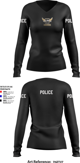 Women's Long Sleeve Vneck Shirt, , , Teamtime, Team time, sublimation, custom sports apparel, team uniforms, spirit wear, spiritwear, sports uniforms, custom shirts, team store, custom team store, fundraiser sports, apparel fundraiser
