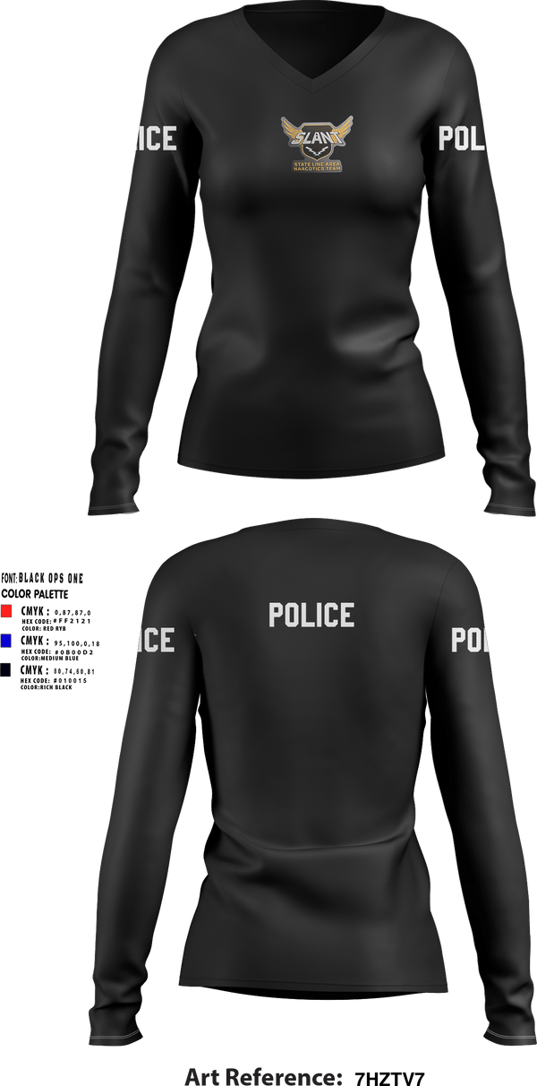 Women's Long Sleeve Vneck Shirt, , , Teamtime, Team time, sublimation, custom sports apparel, team uniforms, spirit wear, spiritwear, sports uniforms, custom shirts, team store, custom team store, fundraiser sports, apparel fundraiser