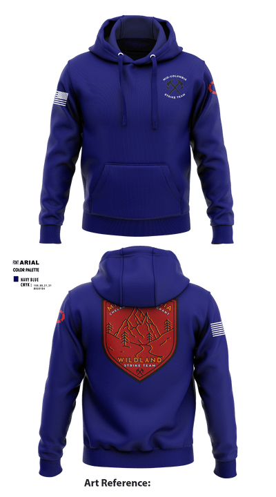 Mid-Columbia Strike Team 42848271 Hoodie - 1