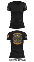 Towson Composite Squadron 17976164 Women's Short Sleeve V-neck Shirt - 20