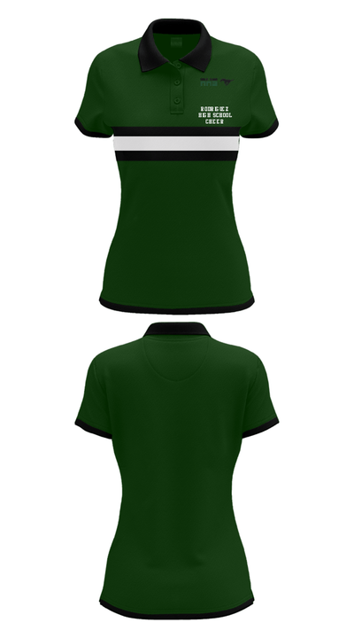 Rodriguez High School Cheer 80839251 Short Sleeve Performance Polo - 29