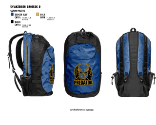 Gear Bag, Predators, Men's Basketball, Teamtime, Team time, sublimation, custom sports apparel, team uniforms, spirit wear, spiritwear, sports uniforms, custom shirts, team store, custom team store, fundraiser sports, apparel fundraiser
