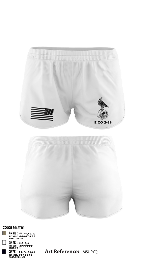 Track Shorts, E CO 2-39, Army, Teamtime, Team time, sublimation, custom sports apparel, team uniforms, spirit wear, spiritwear, sports uniforms, custom shirts, team store, custom team store, fundraiser sports, apparel fundraiser