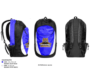 Gear Bag, B. F. Liddell Middle, Track & Field, Teamtime, Team time, sublimation, custom sports apparel, team uniforms, spirit wear, spiritwear, sports uniforms, custom shirts, team store, custom team store, fundraiser sports, apparel fundraiser