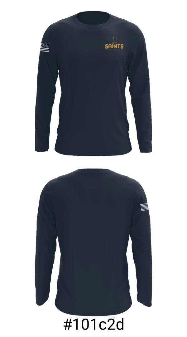 Long Sleeve Performance Shirt, John Paul II Catholic High School Basketball, Women's Basketball, Teamtime, Team time, sublimation, custom sports apparel, team uniforms, spirit wear, spiritwear, sports uniforms, custom shirts, team store, custom team store, fundraiser sports, apparel fundraiser
