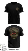 Fugitive apprehension street team 89256534 Short Sleeve Performance Shirt - 3
