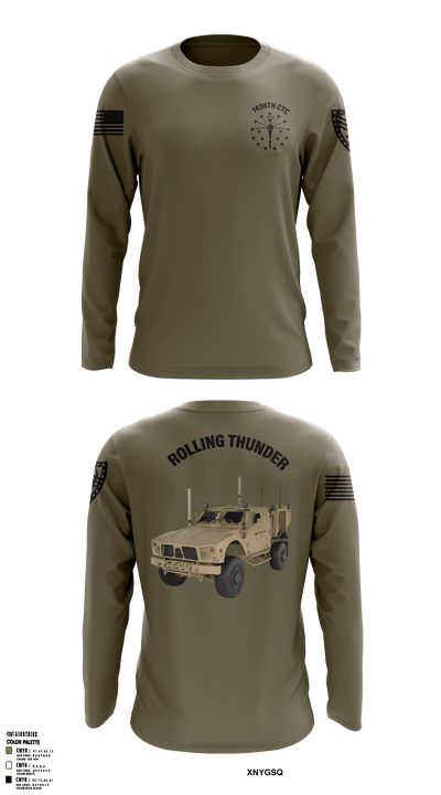 1438th CTC 23042169 Long Sleeve Shooting Shirt - 3