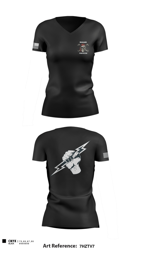 Women's Short Sleeve Vneck Shirt, Park Service, Fire Department, Teamtime, Team time, sublimation, custom sports apparel, team uniforms, spirit wear, spiritwear, sports uniforms, custom shirts, team store, custom team store, fundraiser sports, apparel fundraiser