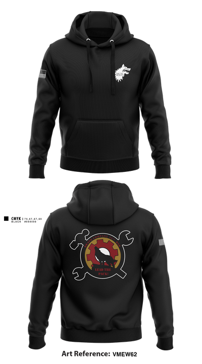 B Co., 25th BSB, 1st BDE, 11th ADV 27348803 Hoodie - 10