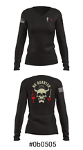 C-CO 1-27 1st PLT BLACKBEARD 676518 Women's Long Sleeve V-neck Shirt - 37