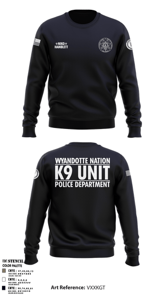 Crew Neck Sweatshirt, , Police, Teamtime, Team time, sublimation, custom sports apparel, team uniforms, spirit wear, spiritwear, sports uniforms, custom shirts, team store, custom team store, fundraiser sports, apparel fundraiser