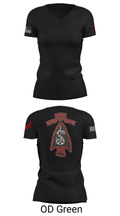 HHC snipers 6053450 Women's Short Sleeve V-neck Shirt - 21